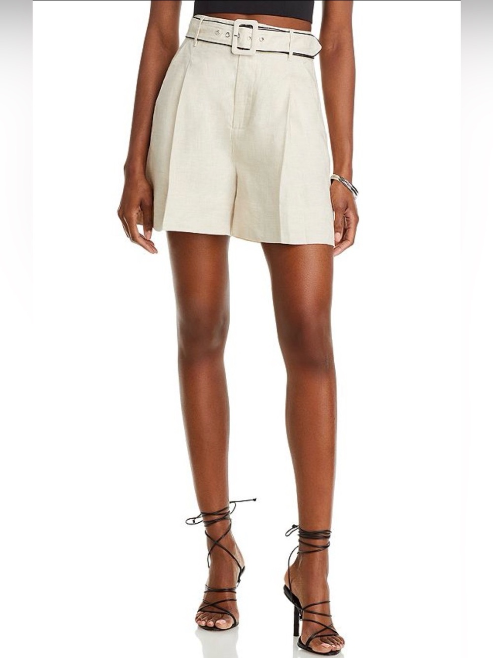 STAUD Eris Short | natural black (size 8)